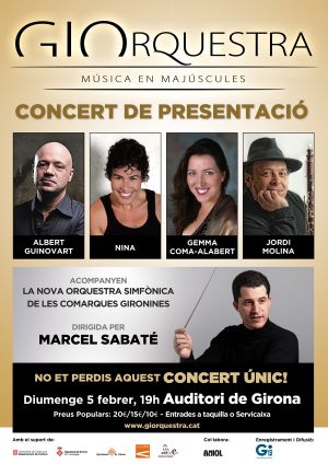 Presentació de la GIO, l'Orquestra Simfònica de les Comarques Gironines