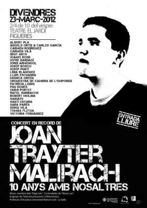 Concert en record de Joan Trayter