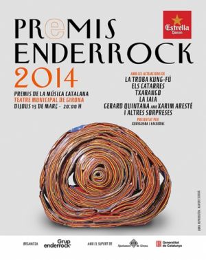 Els Catarres, grans triomfadors dels Premis Enderrock 2014 per votació popular