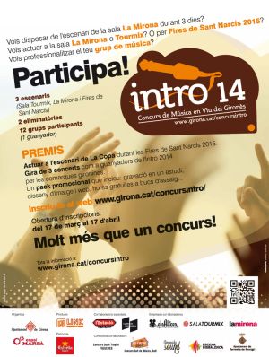 Apunta't a l'Intro, el Concurs de Música en Viu del GIRONÈS