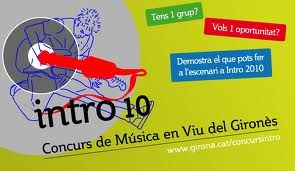 El grup 5Elements guanyador del concurs de música en viu del Gironès Intro 2010