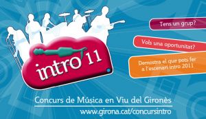 INTRO 11, el Concurs de Música en Viu del Gironès