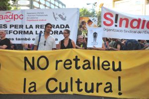 Amb la pujada de l'IVA la indústria cultural espanyola perdrà 43 milions d'espectadors 