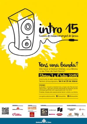 Es posa en marxa INTRO 15, el concurs de música emergent de Girona