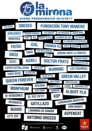 La sala La Mirona de Salt celebra su 15º aniversario
