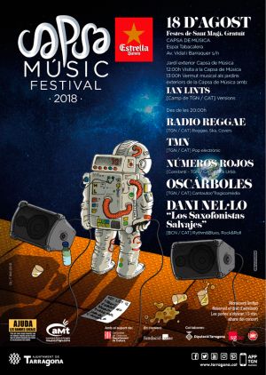 Llega la 19ª edición del Capsa Music Festival, el festival de la Associació de Músics de Tarragona