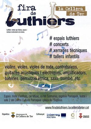 Primera edició de la Fira de Luthiers de la Cellera de Ter